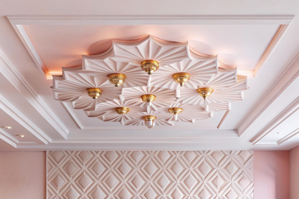 coffered ceiling